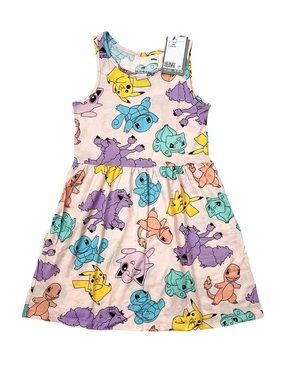 H&M girls size 8-10 Pokémon dress